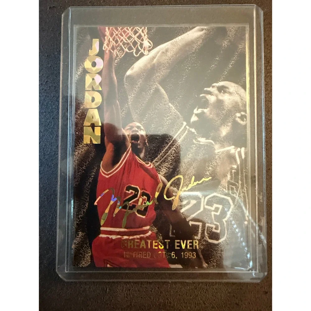 Michael Jordan 1993-94 Arena Sports Greatest Ever Gold Foil 79 Chicago Bulls